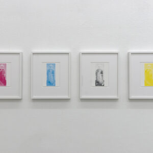 CMYK (der Meister von Rogier von der Weyden), 2012CMYK (der Meister von Rogier von der Weyden), 2012 Offset Print  29, 5 x 24,5 cm (gerahmt) Edition von 25 + 5 AP